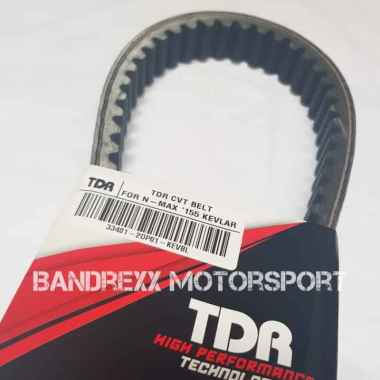 TDR Vanbelt Drive Belt Kevlar Racing For Yamaha Nmax 155 Black