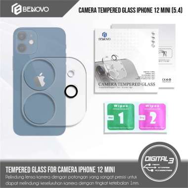Benovo Tempered Glass Camera Iphone 12 Mini 5.4 Protector Lensa Kamera