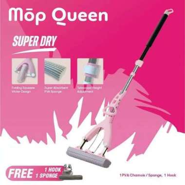 Mop Queen Super Dry Mop Pink
