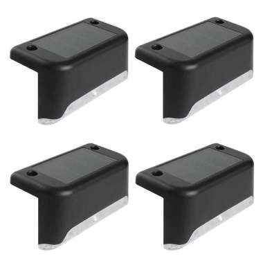 Lampu tenaga surya/taman/Pagar/Tembok/solar cell/panel 1 Set 4 PCS