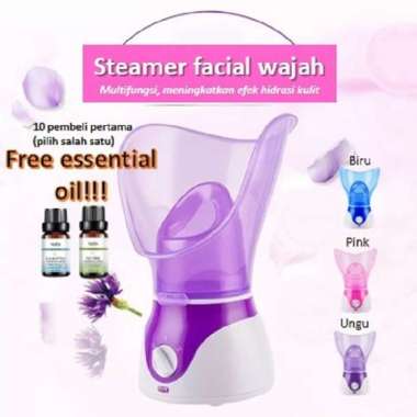 Alat Facial Wajah Facial Steamer Face Hot Steam Sauna Spa Perawatan wajah Portable