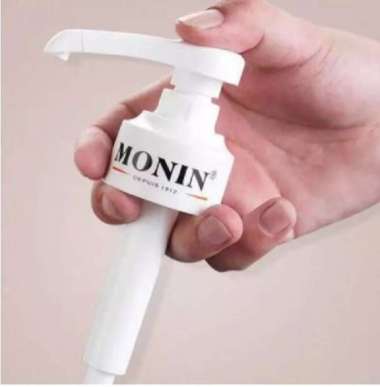 Pompa Botol Syrup Monin / Syrup Bottle Pump / Pompa Sirup Monin - Putih