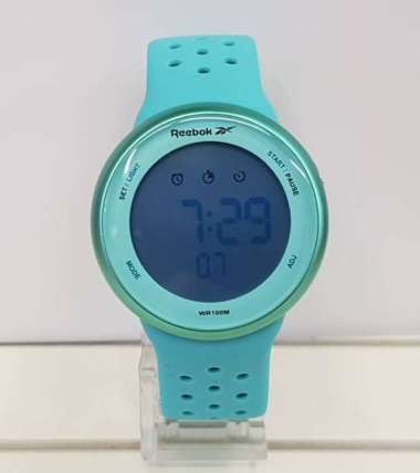 Reebok RV-ELE-U9 Rubber Strap Jam Tangan Unisex Original Watch Blue