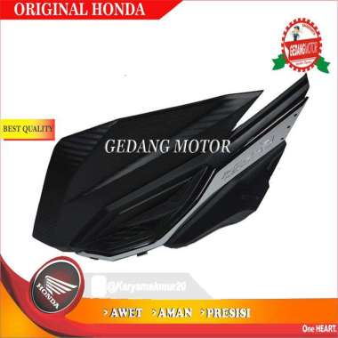 COVER BODY SAMPING KIRI SAMBUNGAN VARIO 125 150 LED ORIGINAL HONDA HItam