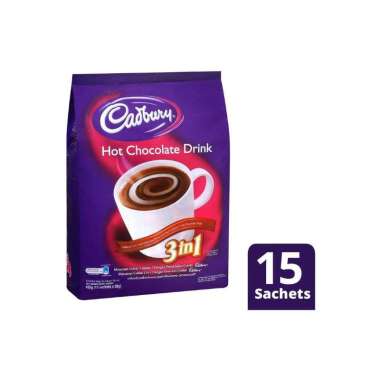 Cadbury Hot Chocolate Drink 3 in 1