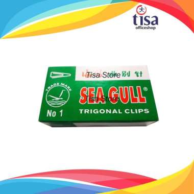 Paper Clip Seagull no.3 Silver