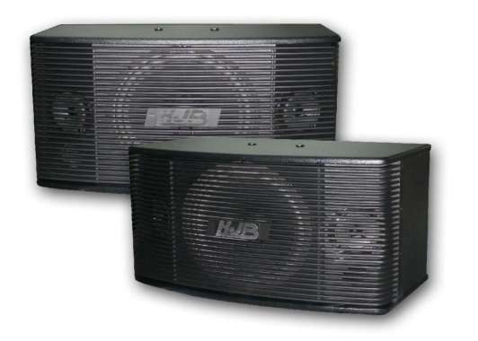 KJB Speaker Karaoke 10" K-10 hitam