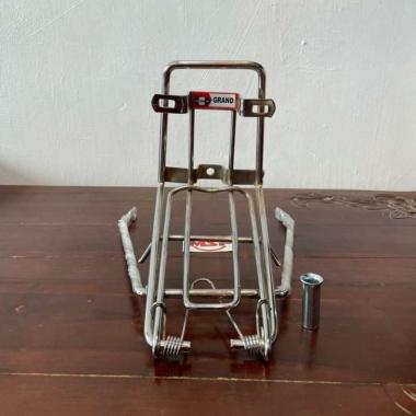 KERANJANG JEPRET RAK JEPIT GRAND MODEL ORI TEBAL KROM SET BOSH MERK SHJ