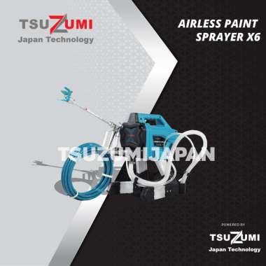 Electric Airless Paint Sprayer - X6 - Alat cat tanpa kompresor angin
