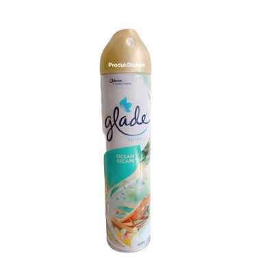 GLADE Spray Air Freshener 250ml Ocean Escape - Pengarum Ruangan