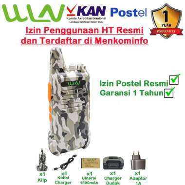 HT SATUAN WALKIE TALKIE KD-C1 (LORENG) loreng camo