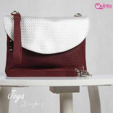 Tas Selempang Wanita Sling Bag Cewek High Quality Joya By Tas Quinta Tas Remaja Trendy merah