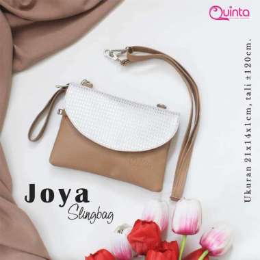 Tas Selempang Wanita Sling Bag Cewek High Quality Joya By Tas Quinta Tas Remaja Trendy mocca