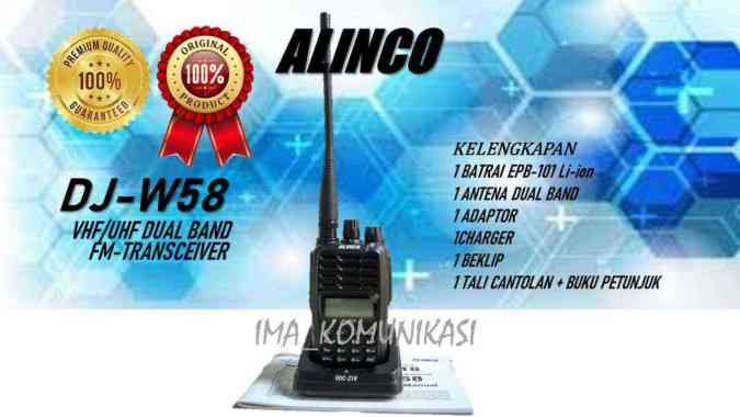 HT. ALINCO DJ-W58 WATERPROOF