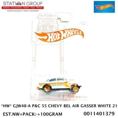 PEARL & CHROME 55 CHEVY BEL AIR GASSER