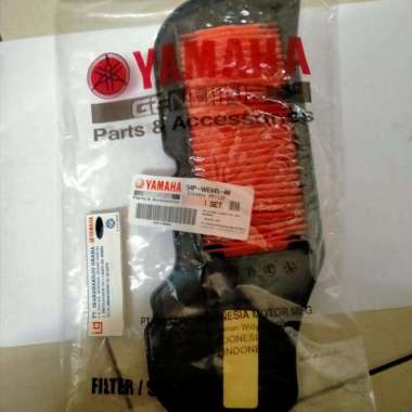 Yamaha Genuine Parts Air Cleaner Element Set (54P) Saringan Udara 54P-We445-00 Red