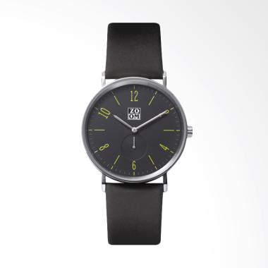 Zoom Club Night Leather Men���s Wat ... ilver Black ZM 3772M.2511