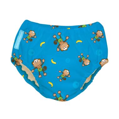 Charlie Banana 2in1 Swim Diaper & Swimming Pants Popok Kain - Monkey