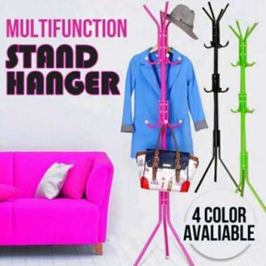 AO BAG HANGER ORGANIZER / STAND HANGER MULTIFUNGSI / GANTUNGAN TEMPAT PENYIMPANAN TAS DAN TOPI Multi