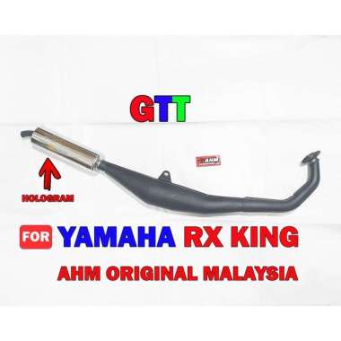 KNALPOT AHM ORIGINAL MALAYSIA YAMAHA RX KING