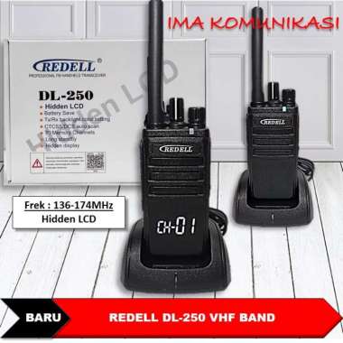 HT. REDELL DL-250 VHF GARANSI RESMI