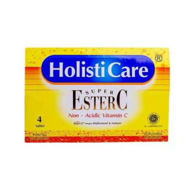 Ester C Holisticare Strip 4 kapsul