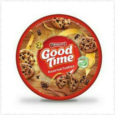 Arnott Good Time Assorted Cookies Kaleng besar 277g 277 gram arnotts