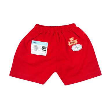 Miyo Celana Pendek Bayi - Merah