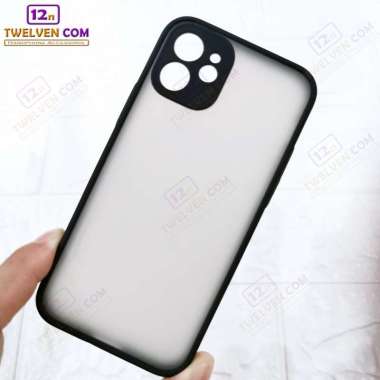 Case iPhone 12 Mini - Casing Hardcase MyChoice Hitam