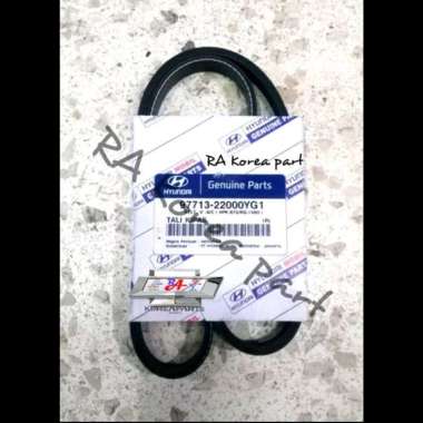 Hyundai Genuine Parts Fan Belt Vbelt Ac Power 4Pk 875 Steering Hyundai Accent Atoz Kia Visto