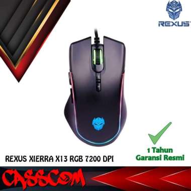 Rexus X13 Xierra Macro Gaming Mouse RGB