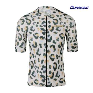 Duraking Jersey Sepeda Leopard White XXXL