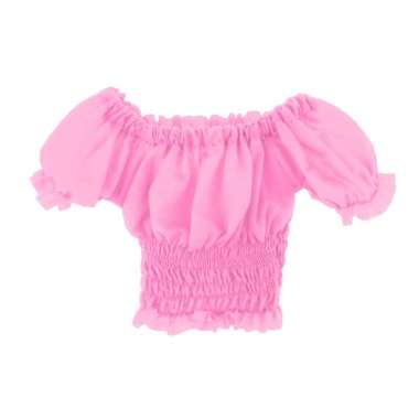 Female Clothes Puff Sleeve Top 
