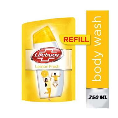 Promo Harga LIFEBUOY Body Wash Lemon Fresh 250 ml - Blibli