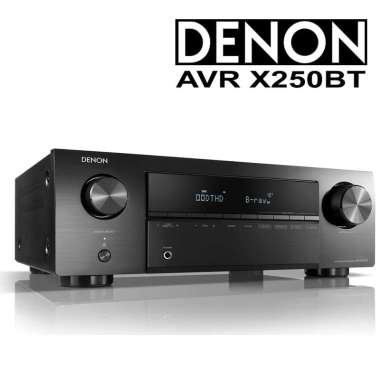 Denon AVR-X250BT X 250BT 5.1 Ch. 4K Ultra HD AV Bluetooth Receiver Hitam