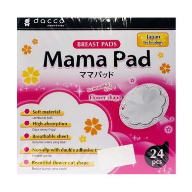Dacco Mama Pad Flower Breast Pad [24 pcs]