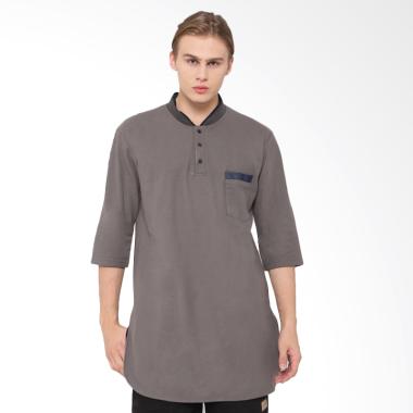 Zayidan Kaos Muslim Gamis Polos - Abu Tua