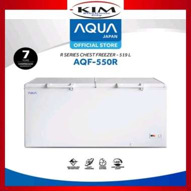 Aqua AQF-550R Box Chest Freezer [519 L] PUTIH