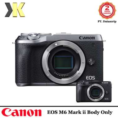 Canon EOS M6 Mark II Mirrorless Digital Camera Body BLACK
