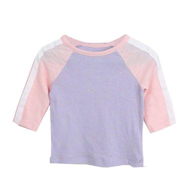 Cargo Girls Branded T-shirt Anak Perempuan - Purple
