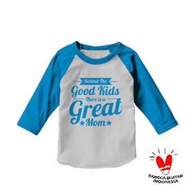 Hoofla HR 11 Distro Kaos Baju Atasan Anak - Abu