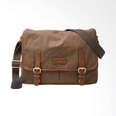 Fossil Graham EW Messenger Bag Tas  ... ria - Brown [MBG 9254200]