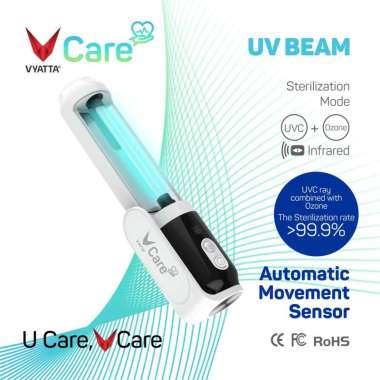 VCare Beam - Sterilizer UV C + Ozone (Bacteria, Virus, Germs Killer)