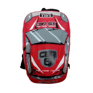 CBR 6 Backpack Tas Ransel Anak - Merah