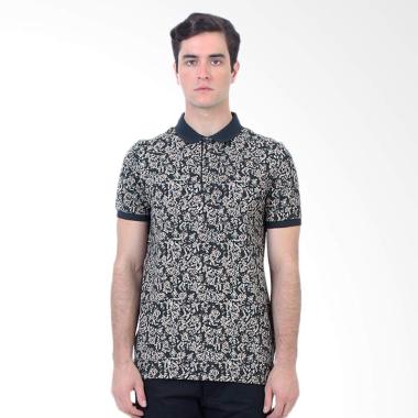 Manzone Arkana Kaos Polo Pria - Black