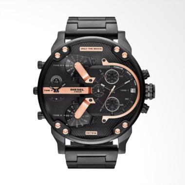 Diesel Men's Business Mechanical Watch Jam Tangan - Black Black