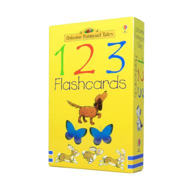 Usborne Books Farmyard Tales 123 Flashcards Buku Anak-anak