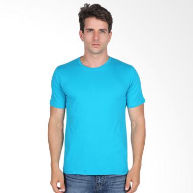 Black Liquid Kaos Pria Premium Polos Lengan Pendek - Tosca