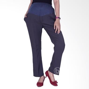 Mama Hamil CLO 06 Standart Celana Hamil Kantor Formal - Abu Tua