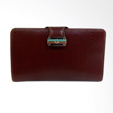Cerry Jourdan CJ23-862 Kulit Dompet Wanita - Coklat